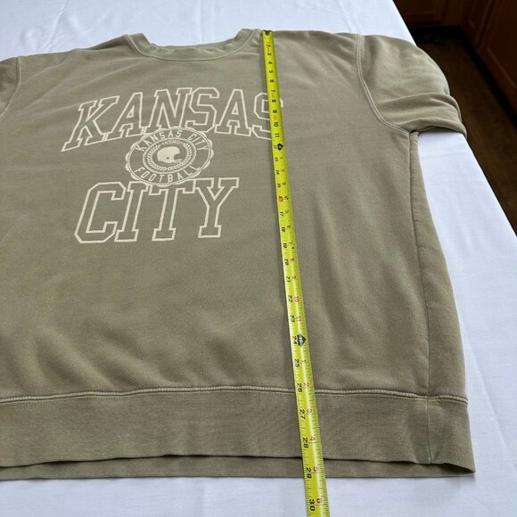 Kansas City Football Sweatshirt Womens Size XL Pullover Athletic Crewneck Cheifs - Picture 4 of 6
